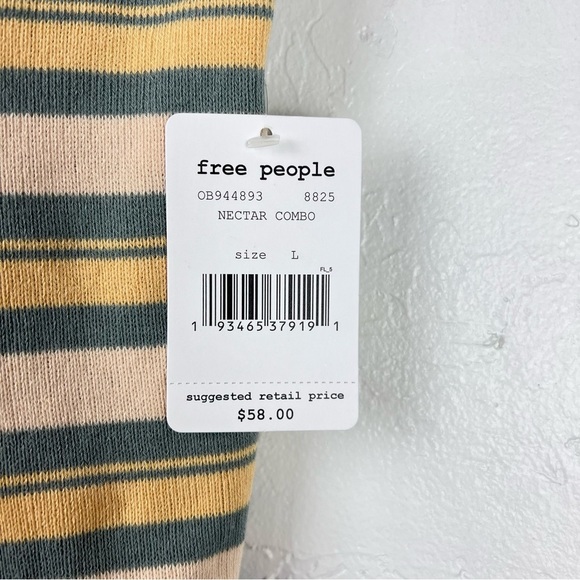 Free People Workshop Tie Back Tank Top L - Picture 5 of 8